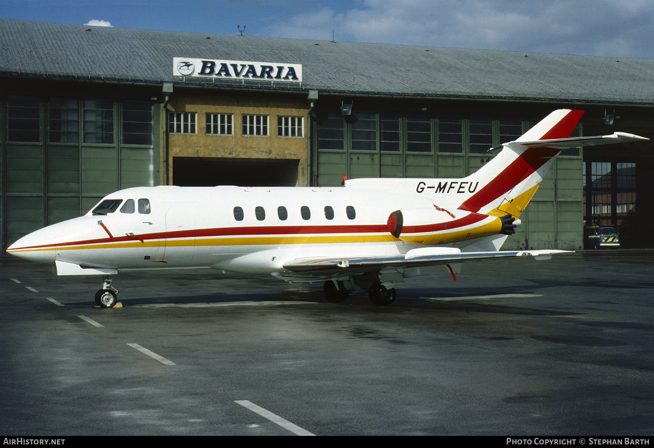 Aircraft Photo of G-MFEU | Hawker Siddeley HS-125-600B | AirHistory.net #344566