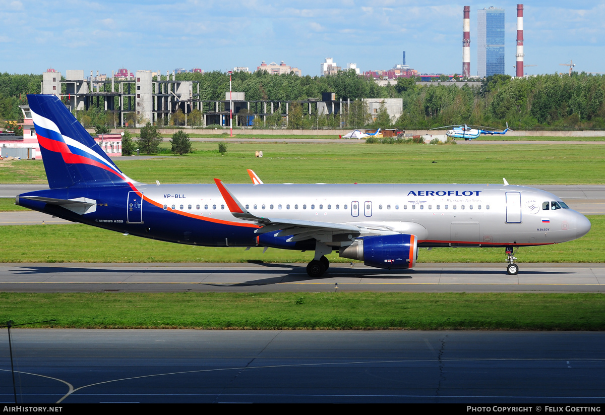 Aircraft Photo of VP-BLL | Airbus A320-214 | Aeroflot - Russian Airlines | AirHistory.net #344580