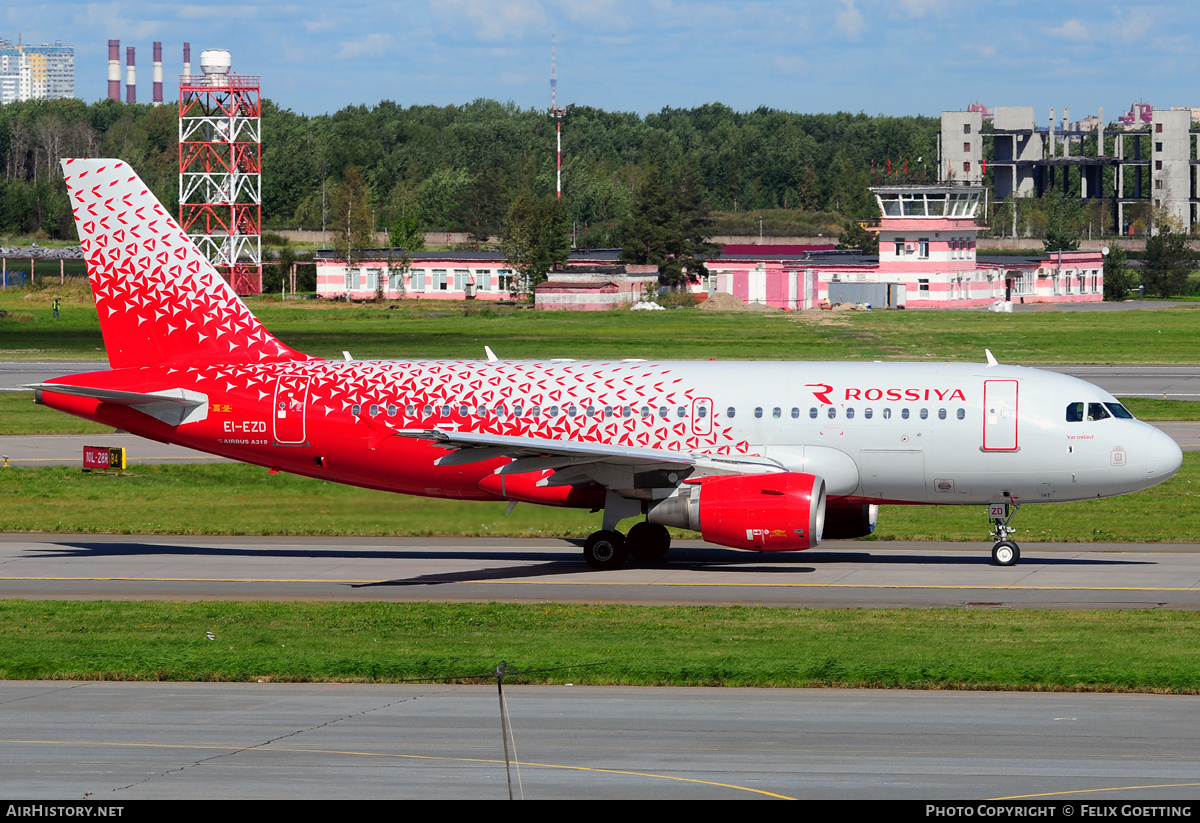 Aircraft Photo of EI-EZD | Airbus A319-112 | Rossiya - Russian Airlines | AirHistory.net #344582