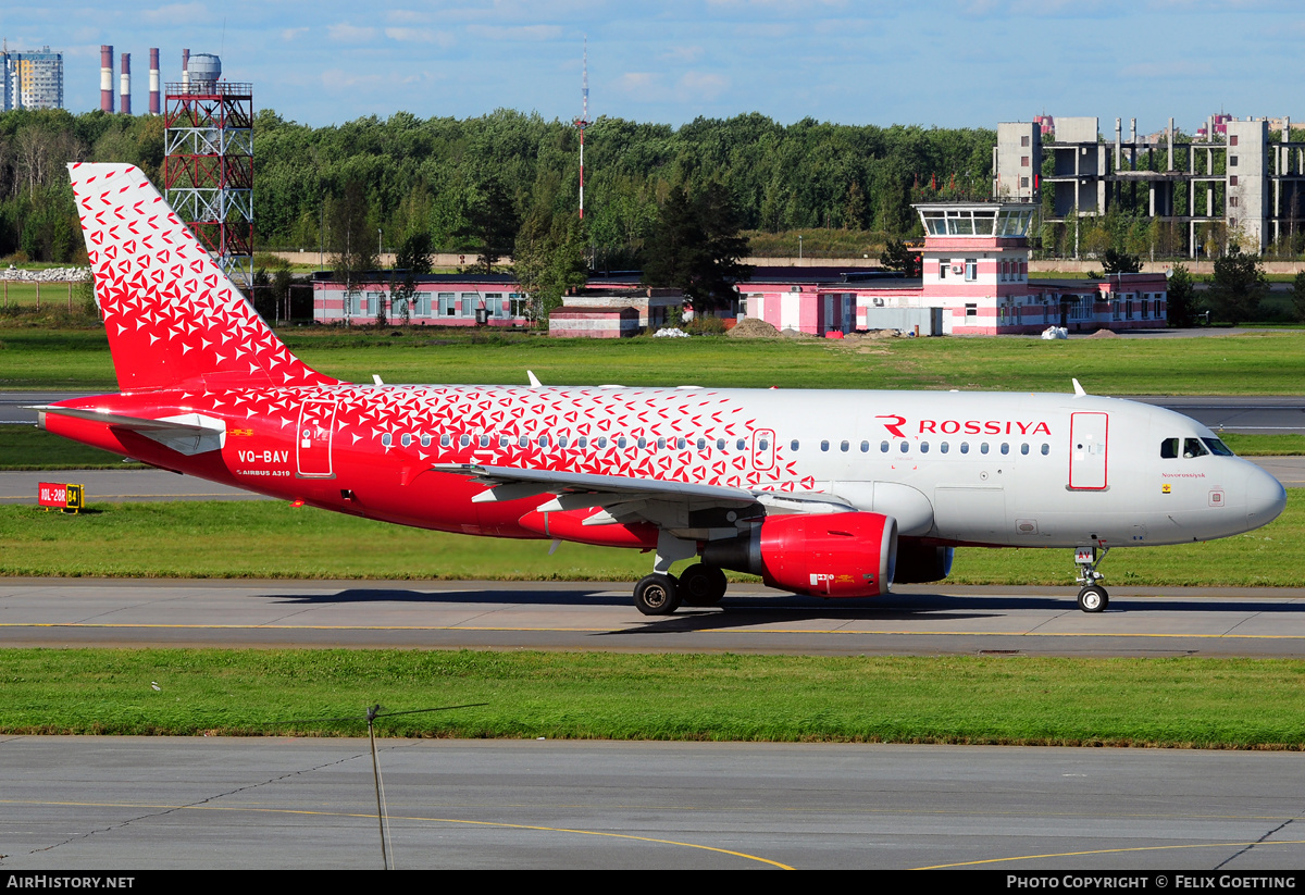 Aircraft Photo of VQ-BAV | Airbus A319-111 | Rossiya - Russian Airlines | AirHistory.net #344597