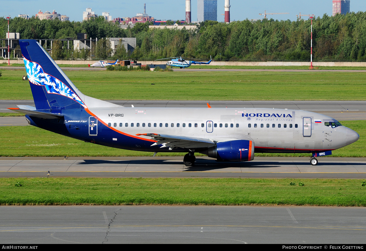 Aircraft Photo of VP-BRG | Boeing 737-53C | Nordavia - Regional Airlines | AirHistory.net #344602