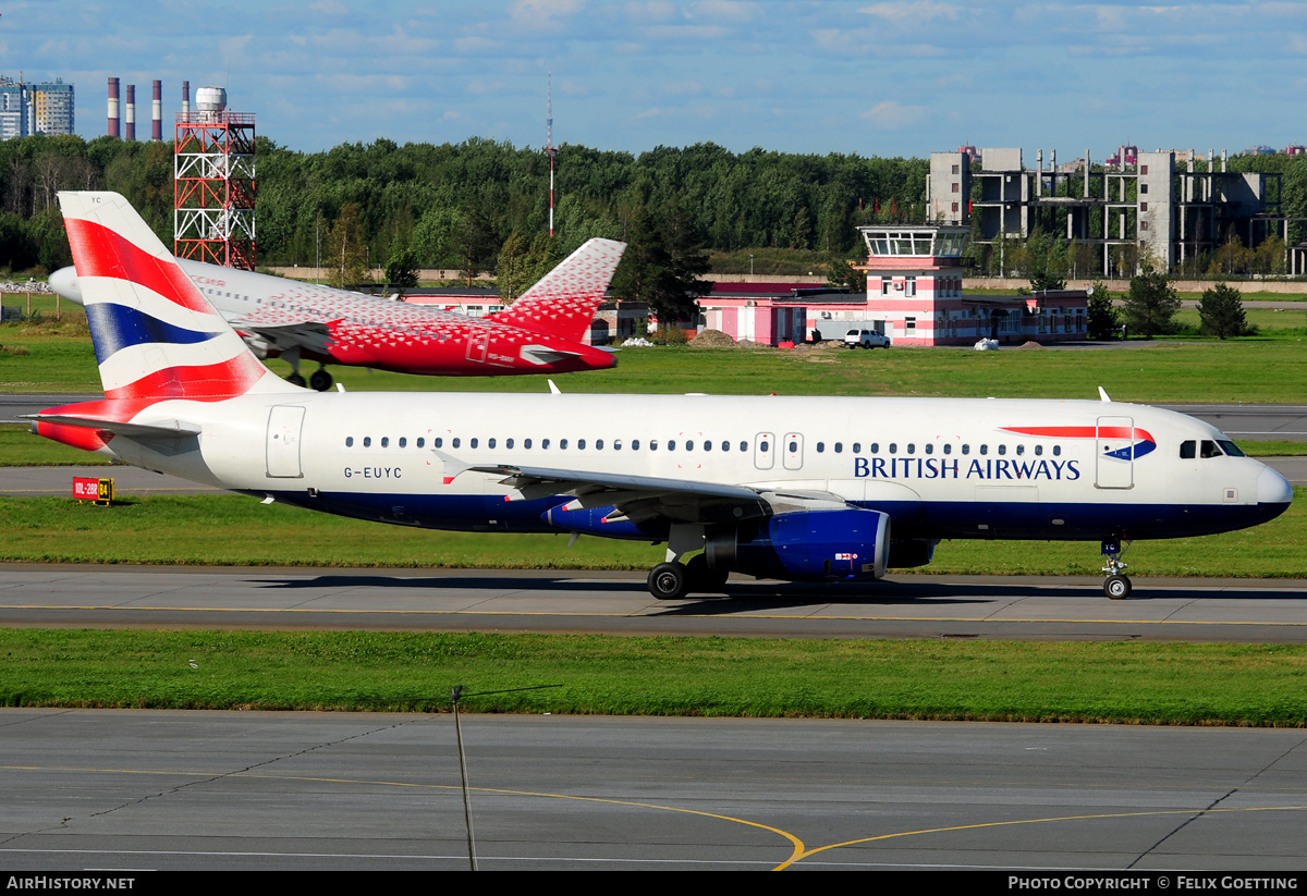 Aircraft Photo of G-EUYC | Airbus A320-232 | British Airways | AirHistory.net #344605