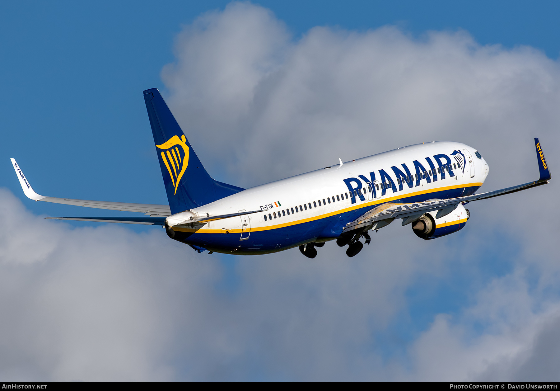 Aircraft Photo of EI-FIW | Boeing 737-8AS | Ryanair | AirHistory.net #344608