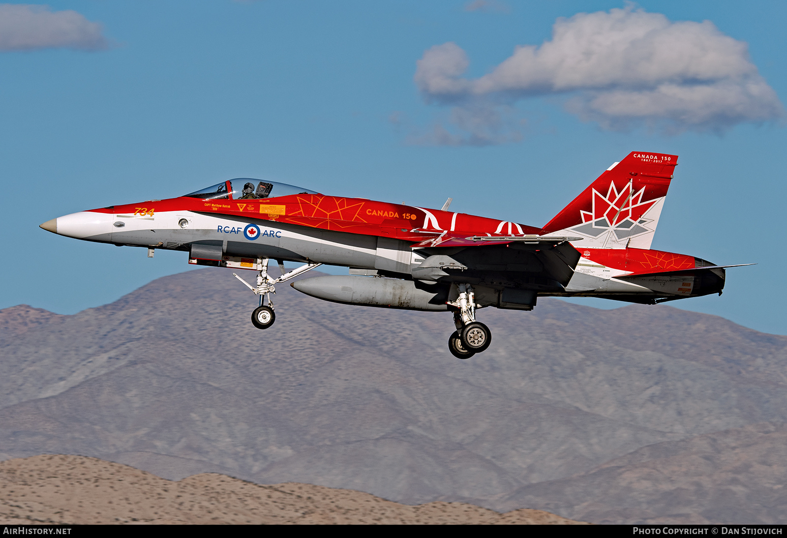 Aircraft Photo of 188734 | McDonnell Douglas CF-188 Hornet | Canada - Air Force | AirHistory.net #344635
