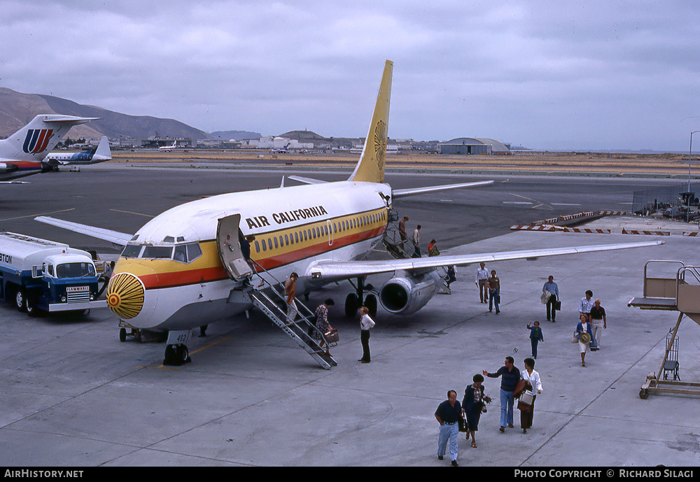 Aircraft Photo of N462GB | Boeing 737-293 | Air California | AirHistory.net #344641
