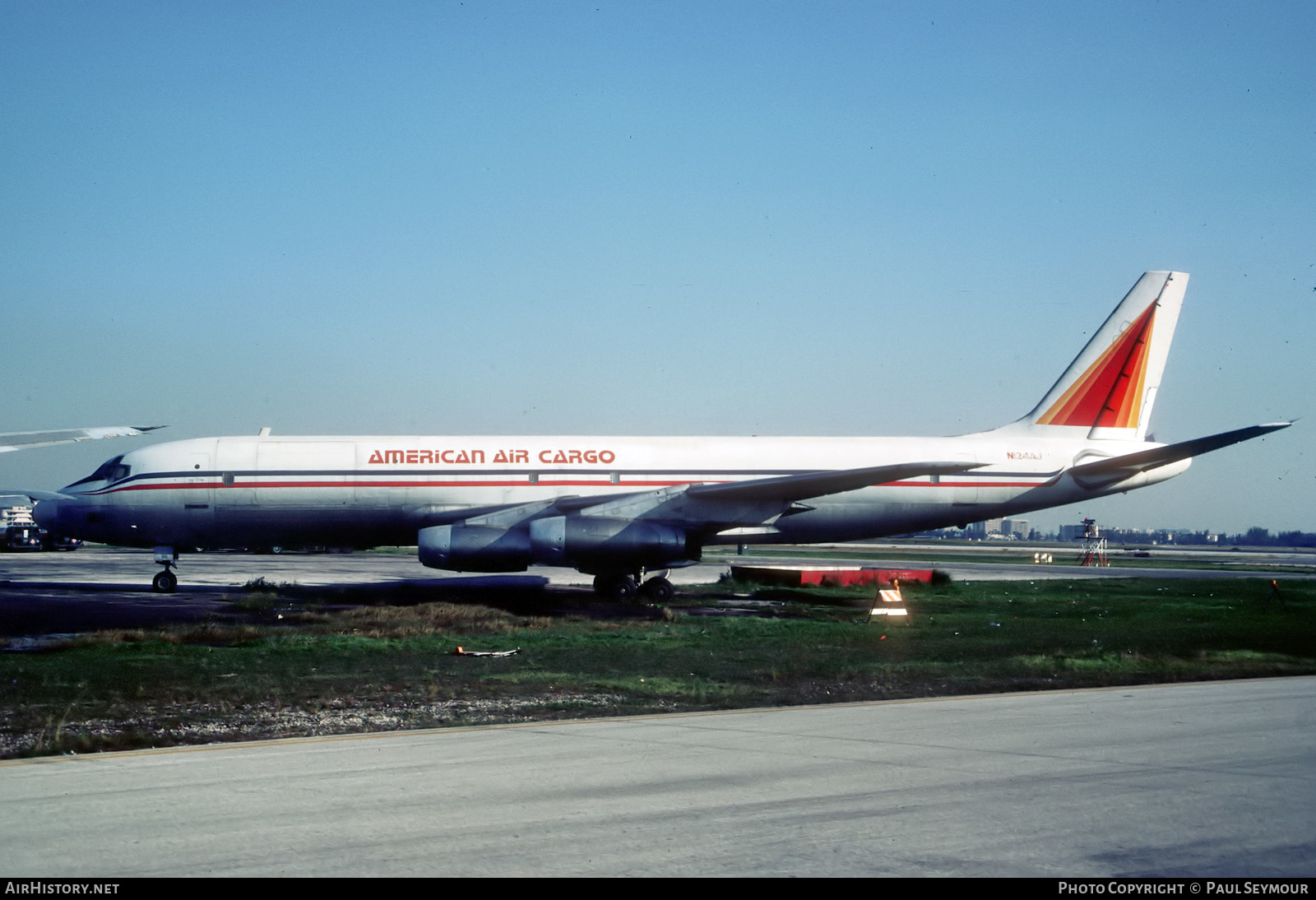 Aircraft Photo of N124AJ | Douglas DC-8-33(F) | Central American Air Cargo | AirHistory.net #344664