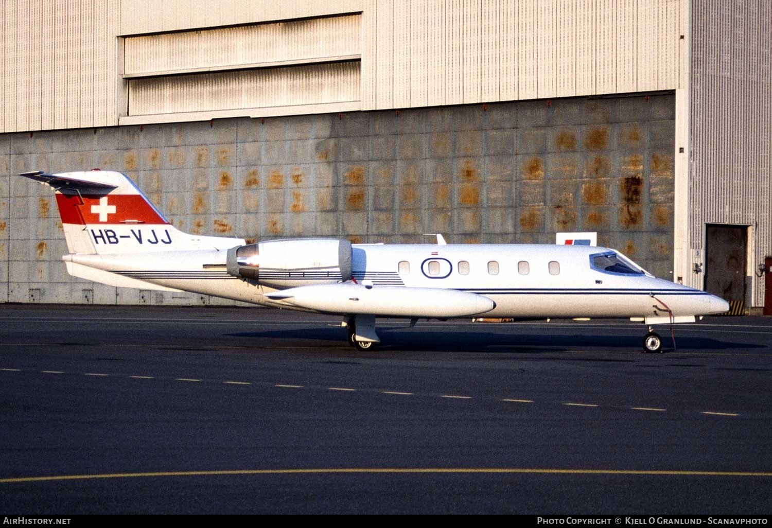 Aircraft Photo of HB-VJJ | Gates Learjet 35A | AirHistory.net #344676