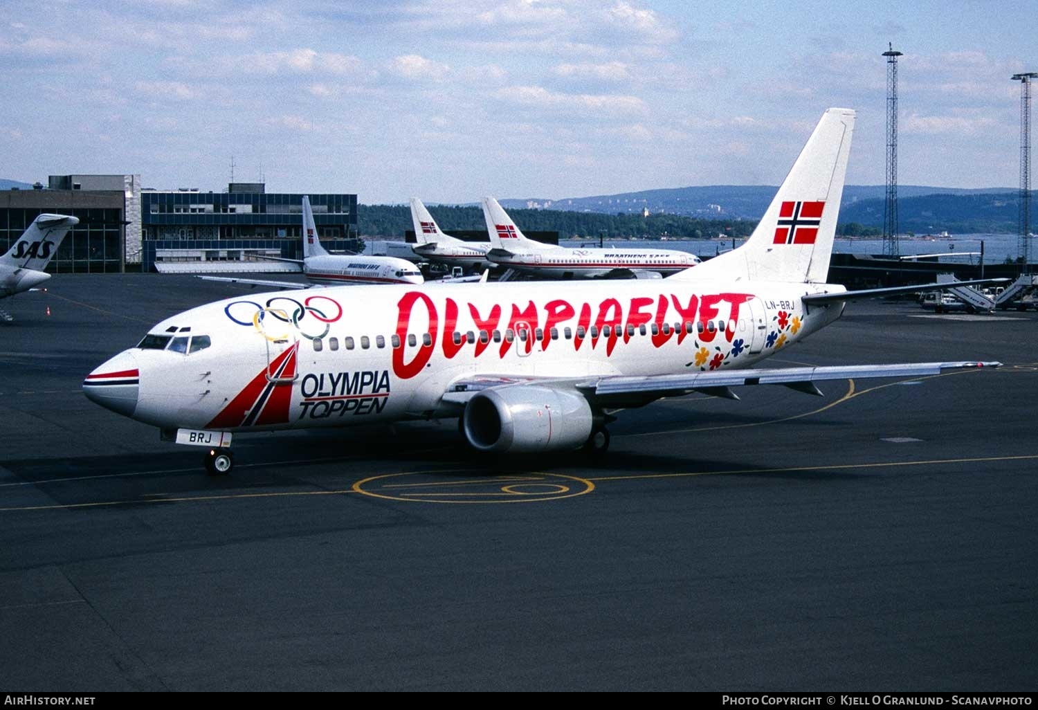Aircraft Photo of LN-BRJ | Boeing 737-505 | Braathens SAFE | AirHistory.net #344680