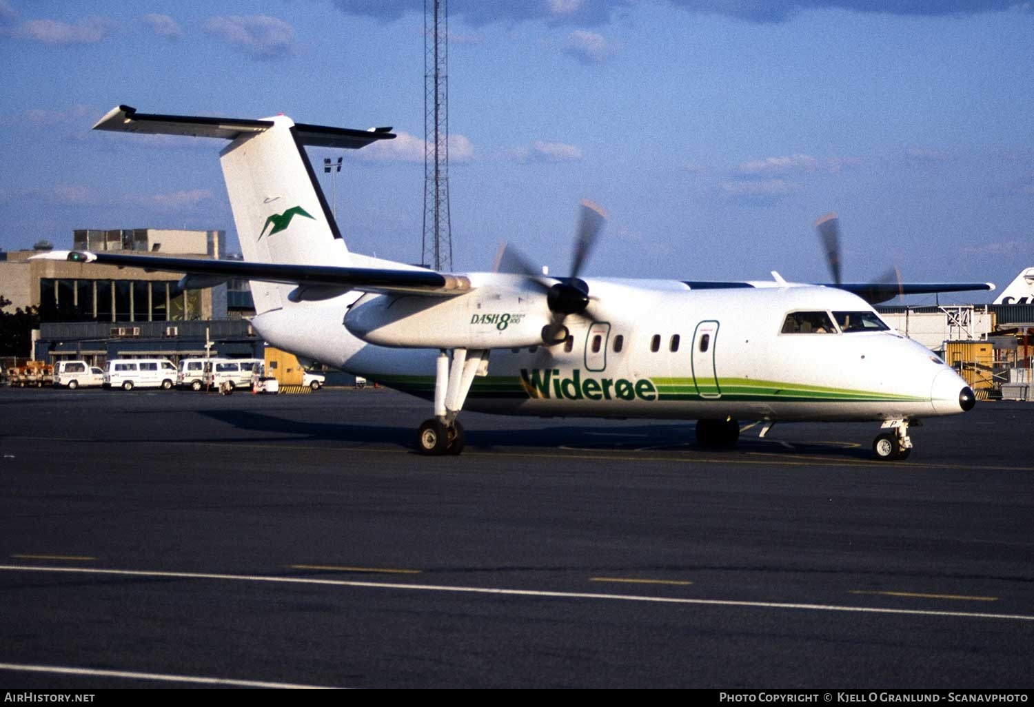 Aircraft Photo of LN-WIP | De Havilland Canada DHC-8-102 Dash 8 | Widerøe | AirHistory.net #344685