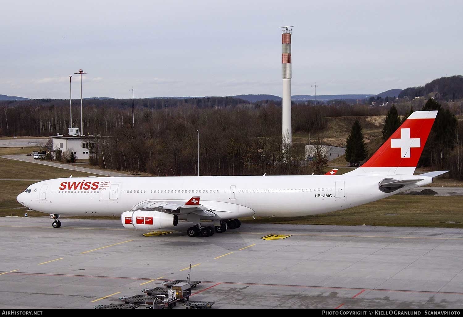 Aircraft Photo of HB-JMC | Airbus A340-313X | Swiss International Air Lines | AirHistory.net #344716
