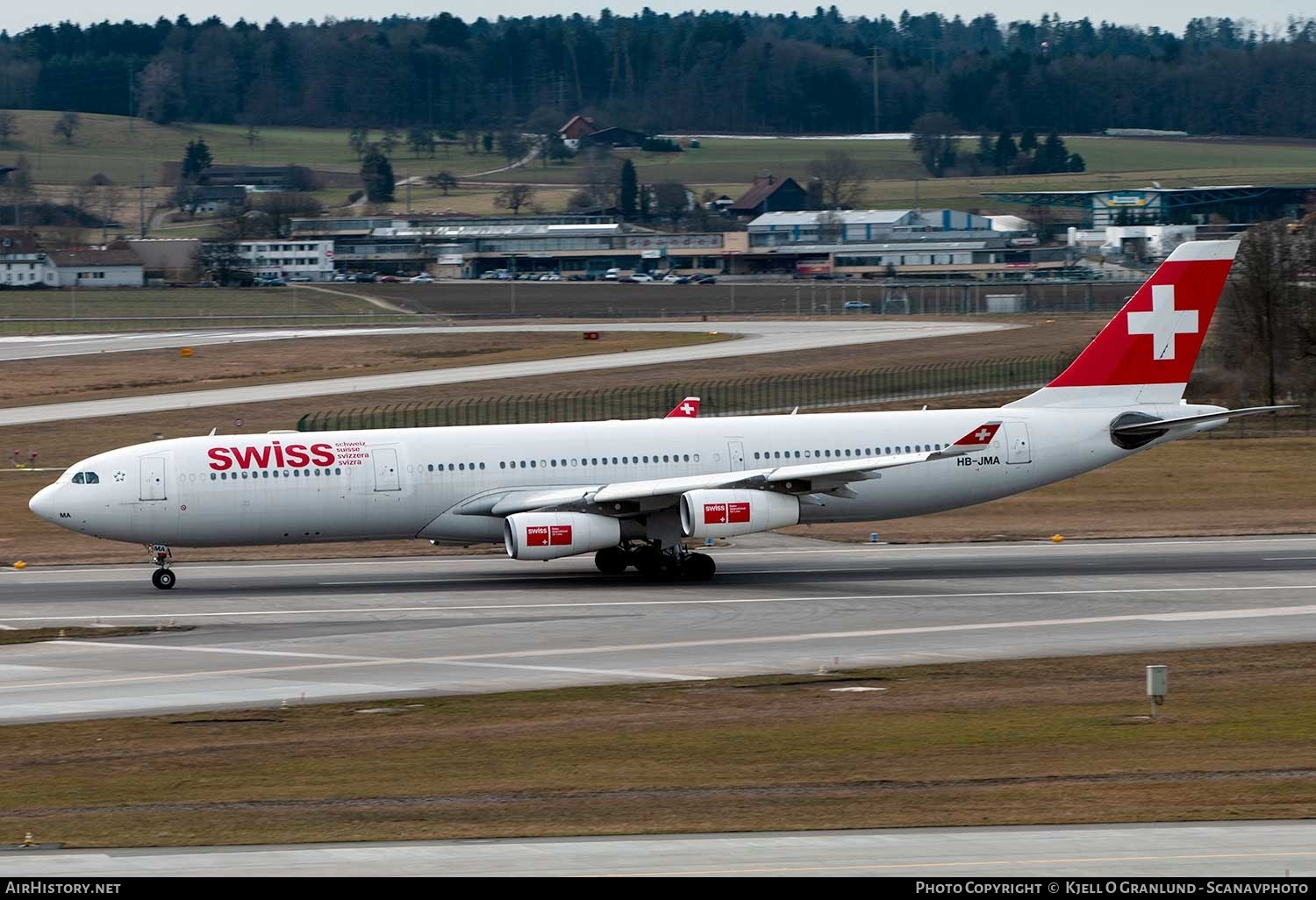 Aircraft Photo of HB-JMA | Airbus A340-313 | Swiss International Air Lines | AirHistory.net #344717