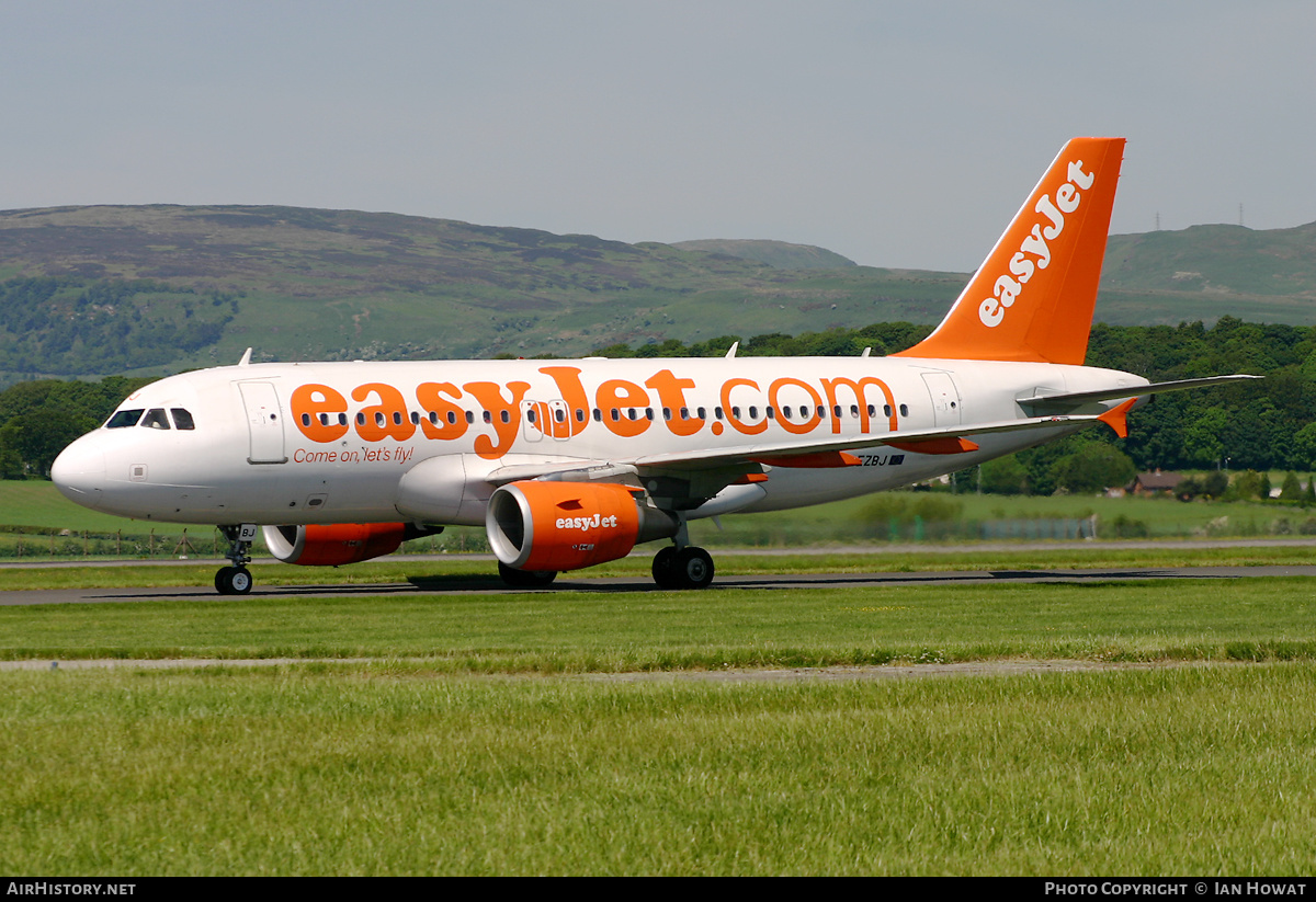 Aircraft Photo of G-EZBJ | Airbus A319-111 | EasyJet | AirHistory.net #344726