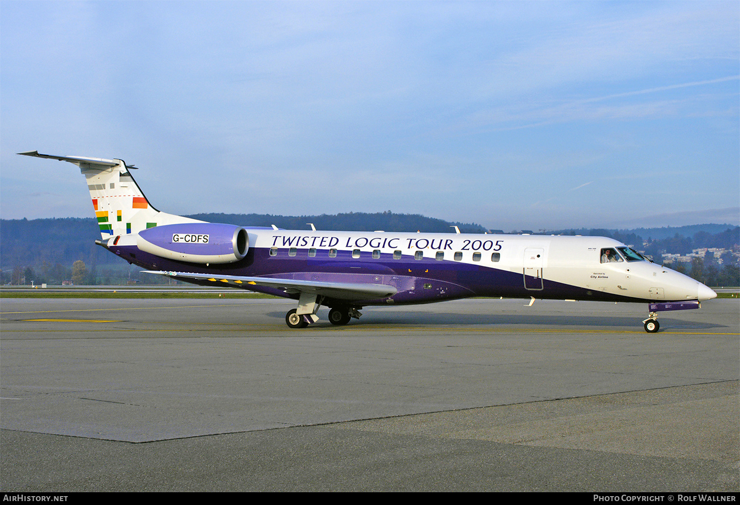 Aircraft Photo of G-CDFS | Embraer ERJ-135ER (EMB-135ER) | City Airline | AirHistory.net #344745