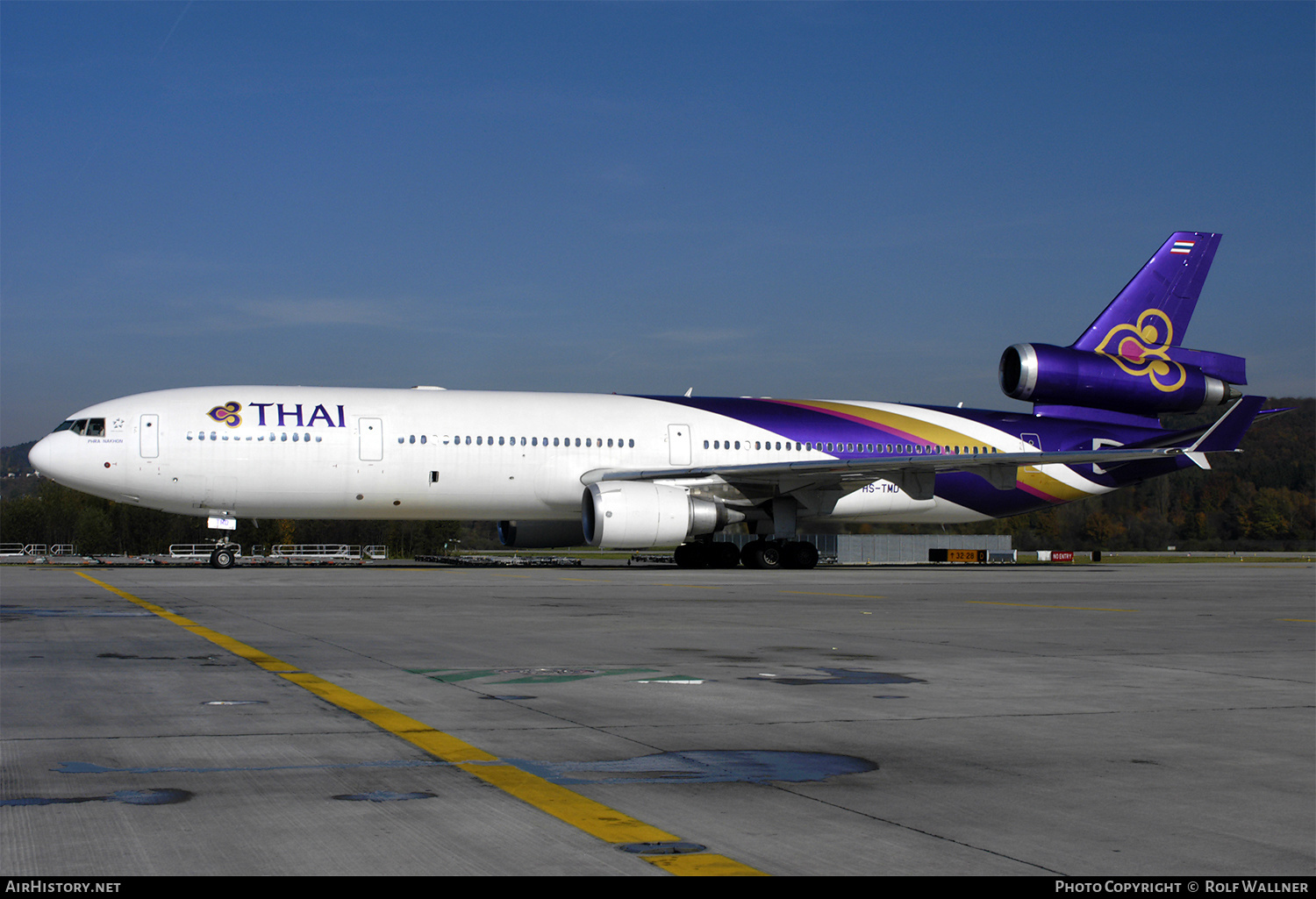 Aircraft Photo of HS-TMD | McDonnell Douglas MD-11 | Thai Airways International | AirHistory.net #344752