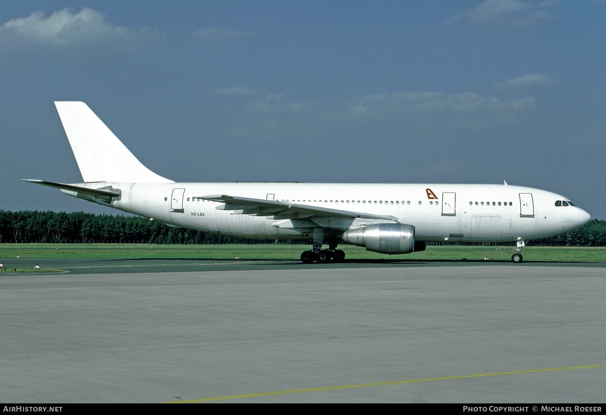 Aircraft Photo of V2-LDX | Airbus A300B4-203 | European Airlines | AirHistory.net #344759