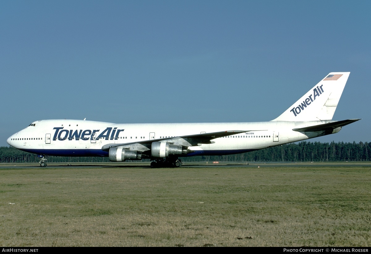 Aircraft Photo of N601BN | Boeing 747-127 | Tower Air | AirHistory.net #344761