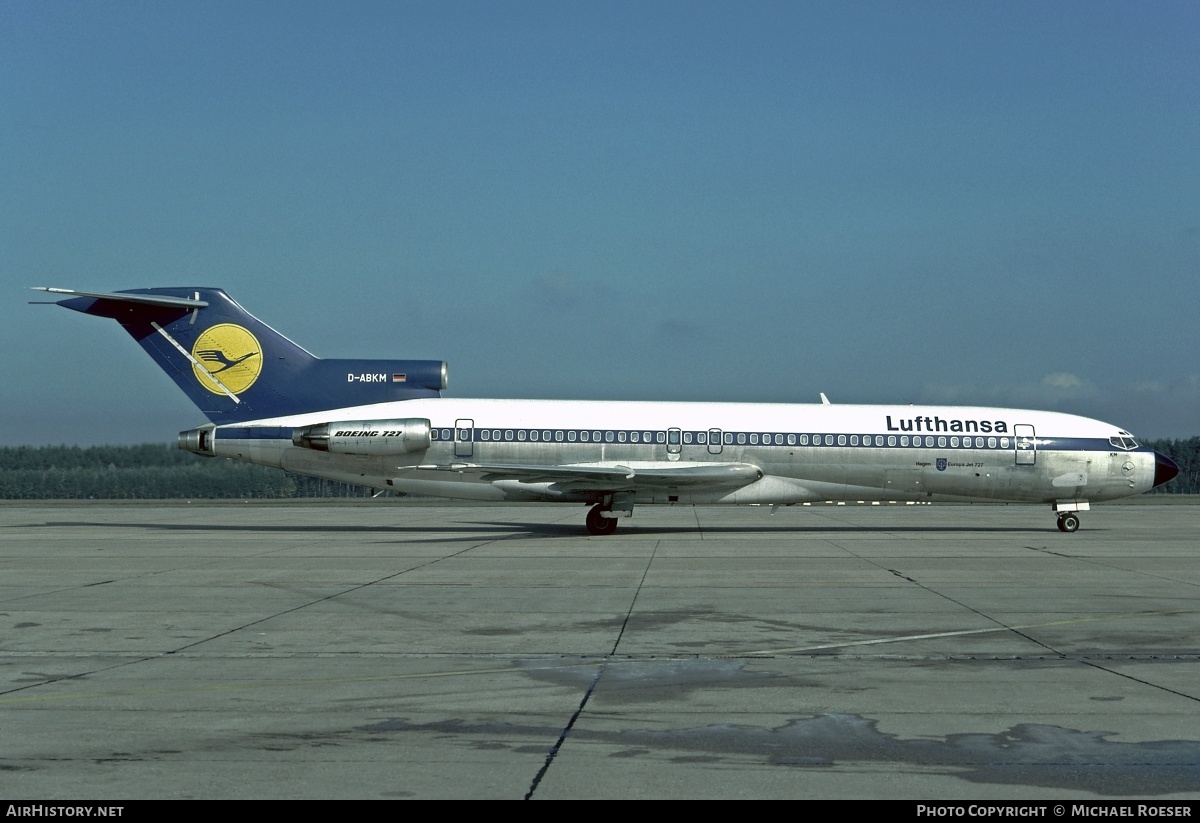 Aircraft Photo of D-ABKM | Boeing 727-230/Adv | Lufthansa | AirHistory.net #344763