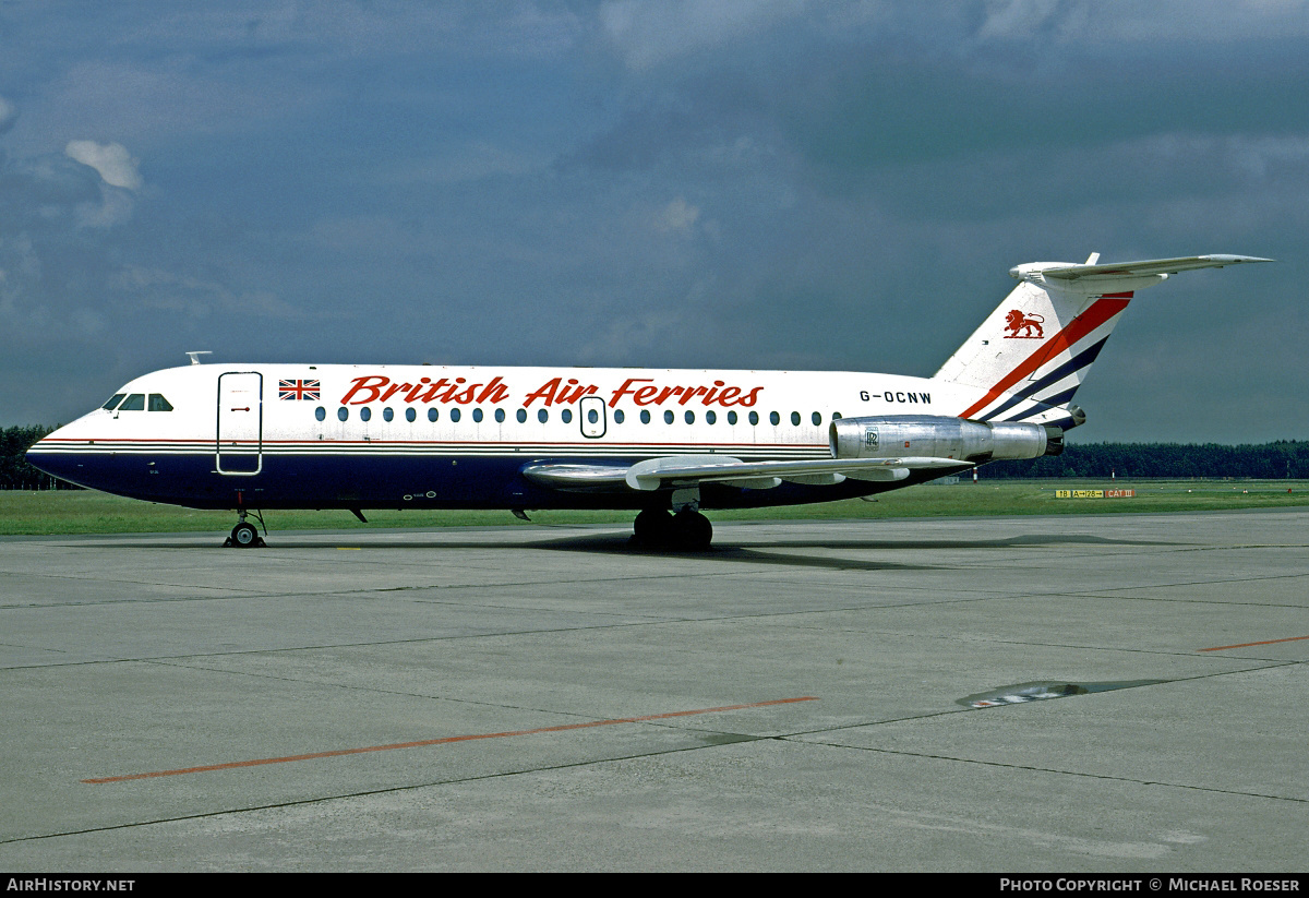 Aircraft Photo of G-OCNW | BAC 111-201AC One-Eleven | British Air Ferries - BAF | AirHistory.net #344771