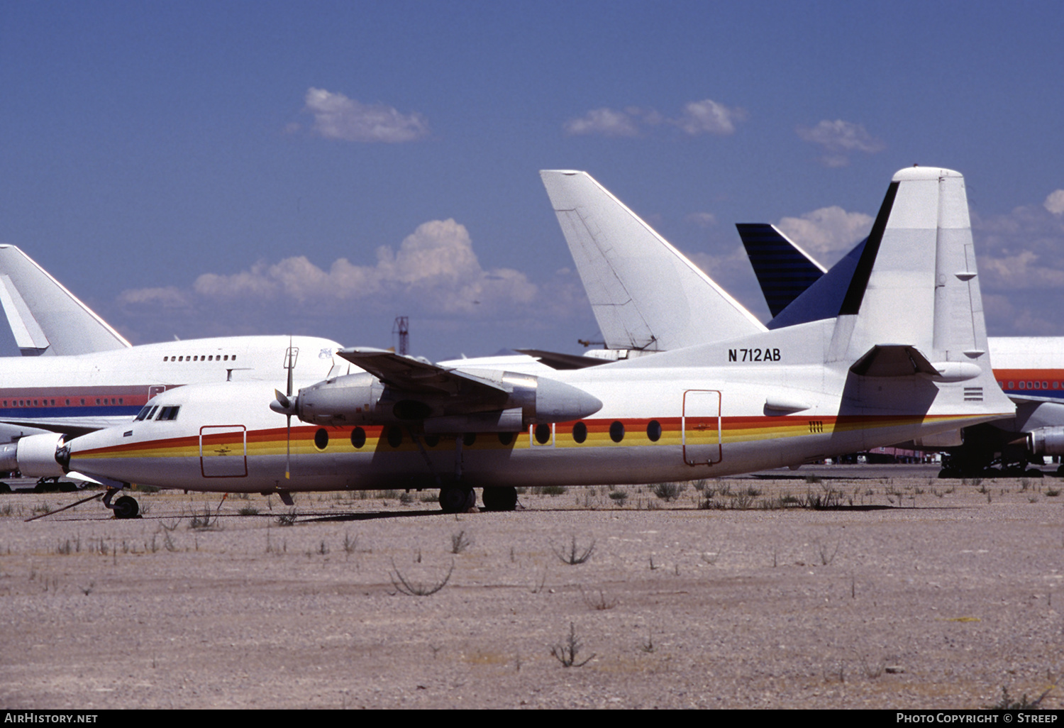 Aircraft Photo of N712AB | Fairchild F-27A | AirHistory.net #344776