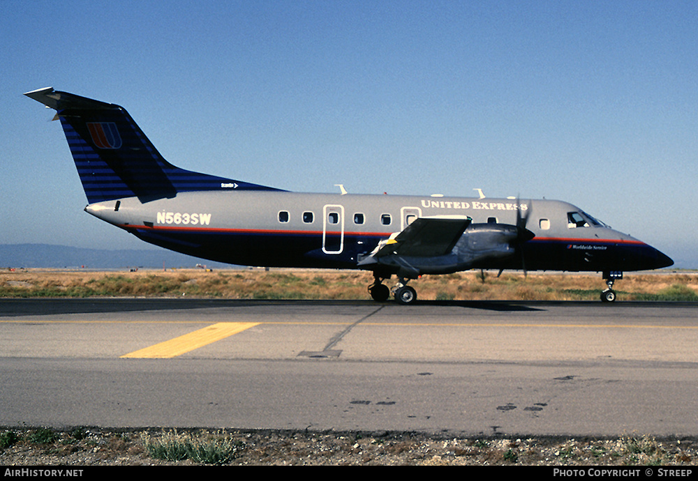 Aircraft Photo of N563SW | Embraer EMB-120ER Brasilia | United Express | AirHistory.net #344779