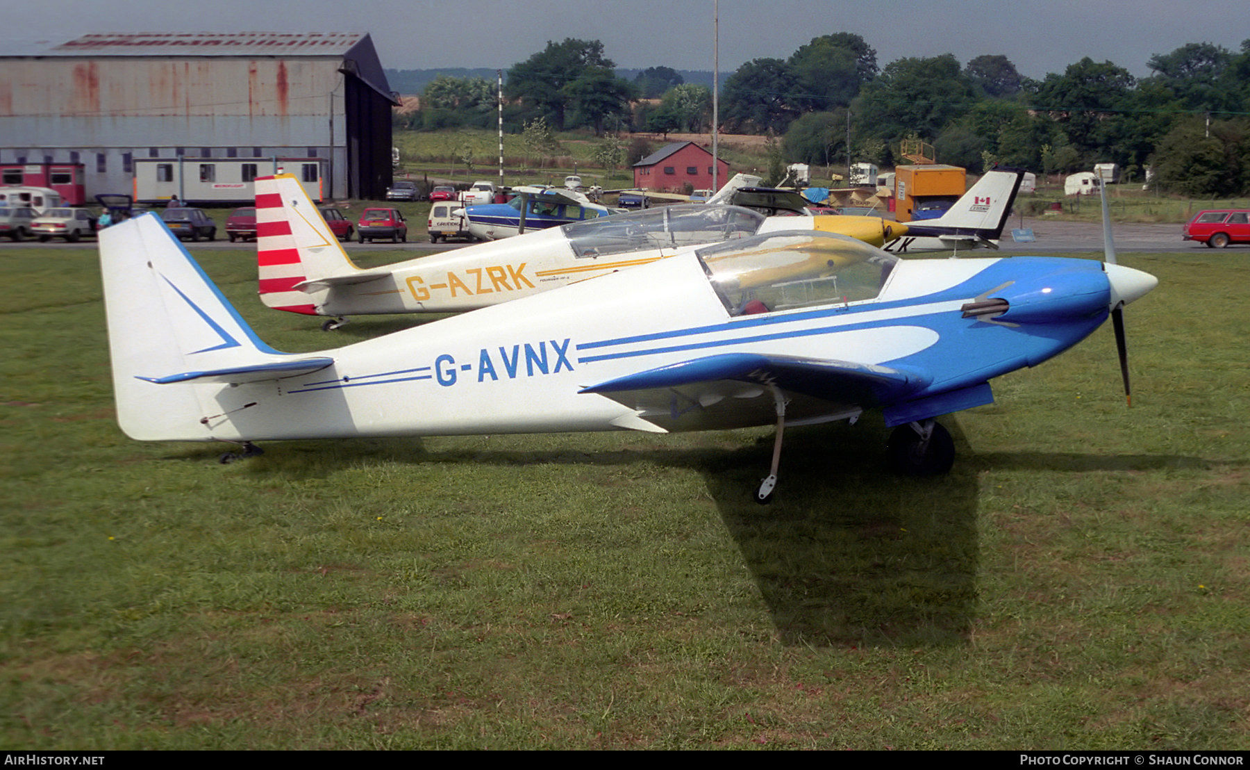 Aircraft Photo of G-AVNX | Sportavia-Pützer Fournier RF-4D | AirHistory.net #344782