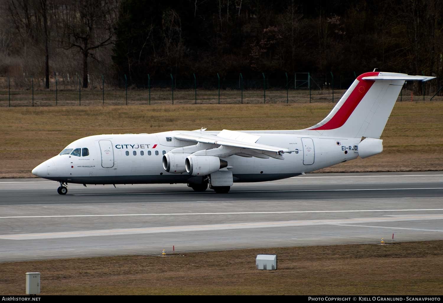 Aircraft Photo of EI-RJD | British Aerospace Avro 146-RJ85 | CityJet | AirHistory.net #344786