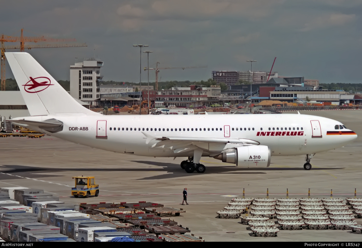 Aircraft Photo of DDR-ABB | Airbus A310-304/ET | Interflug | AirHistory.net #344793