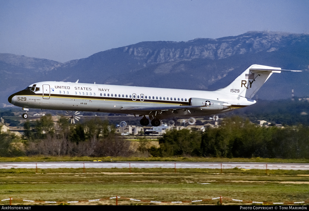 Aircraft Photo of 161529 | McDonnell Douglas C-9B Skytrain II | USA - Navy | AirHistory.net #344802