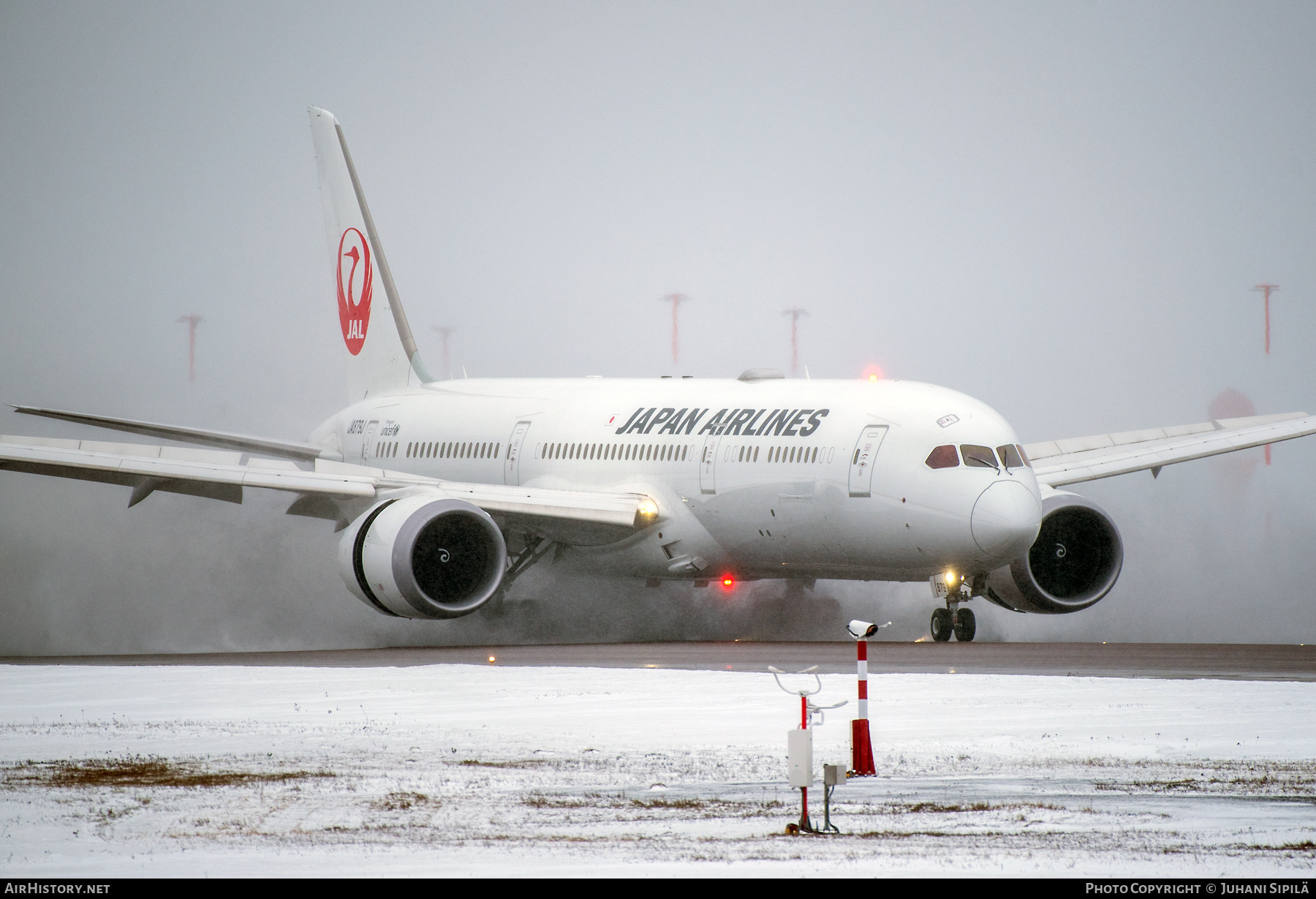 Aircraft Photo of JA879J | Boeing 787-9 Dreamliner | Japan Airlines - JAL | AirHistory.net #344823