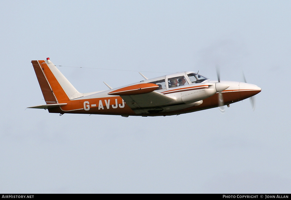 Aircraft Photo of G-AVJJ | Piper PA-30-160 Turbo Twin Comanche | AirHistory.net #344855