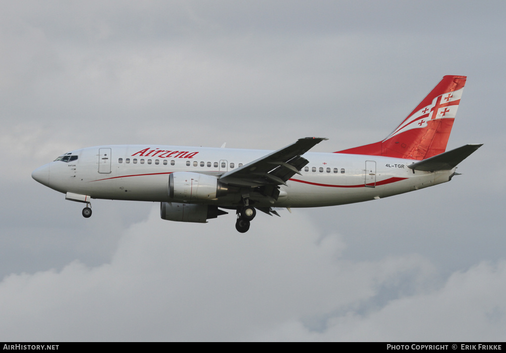Aircraft Photo of 4L-TGR | Boeing 737-59D | Airzena - Georgian Airways | AirHistory.net #344860
