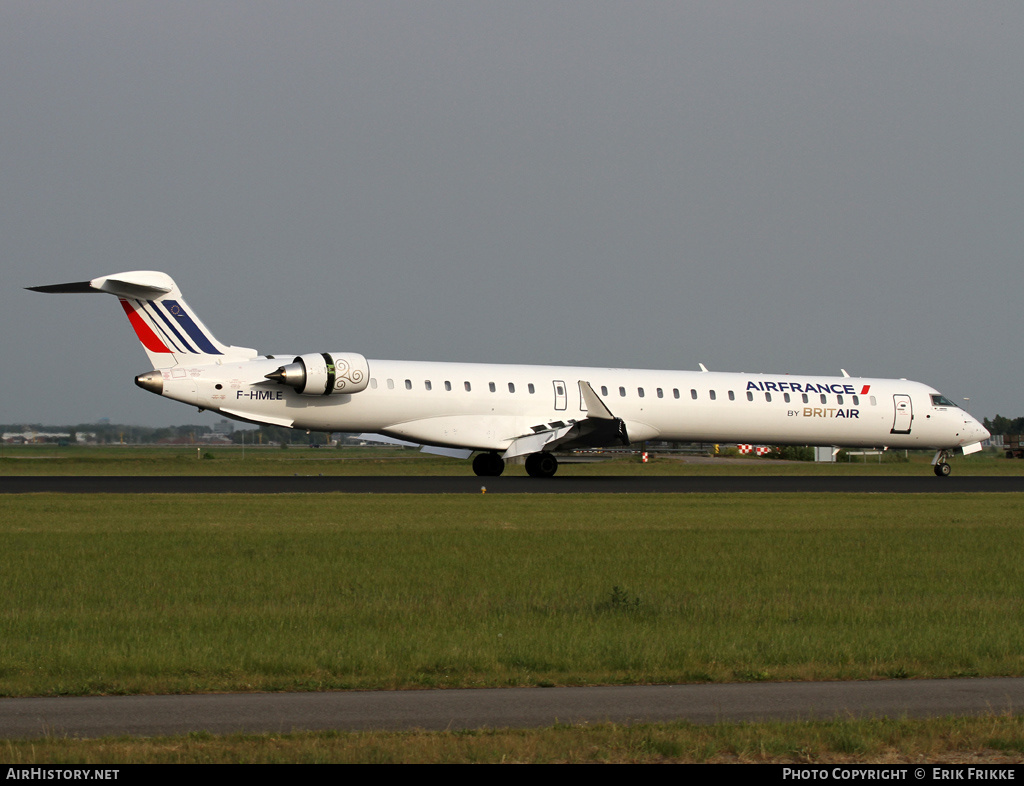 Aircraft Photo of F-HMLE | Bombardier CRJ-1000EL NG (CL-600-2E25) | Air France | AirHistory.net #344872