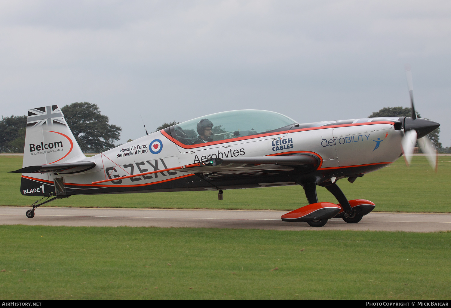 Aircraft Photo of G-ZEXL | Extra EA-300L | The Blades | AirHistory.net #344900