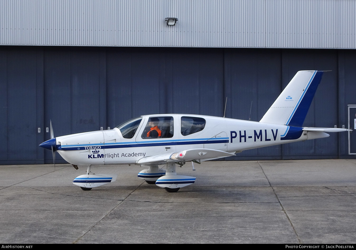 Aircraft Photo of PH-MLV | Socata TB-10 Tobago | KLM Flight Academy | AirHistory.net #344905