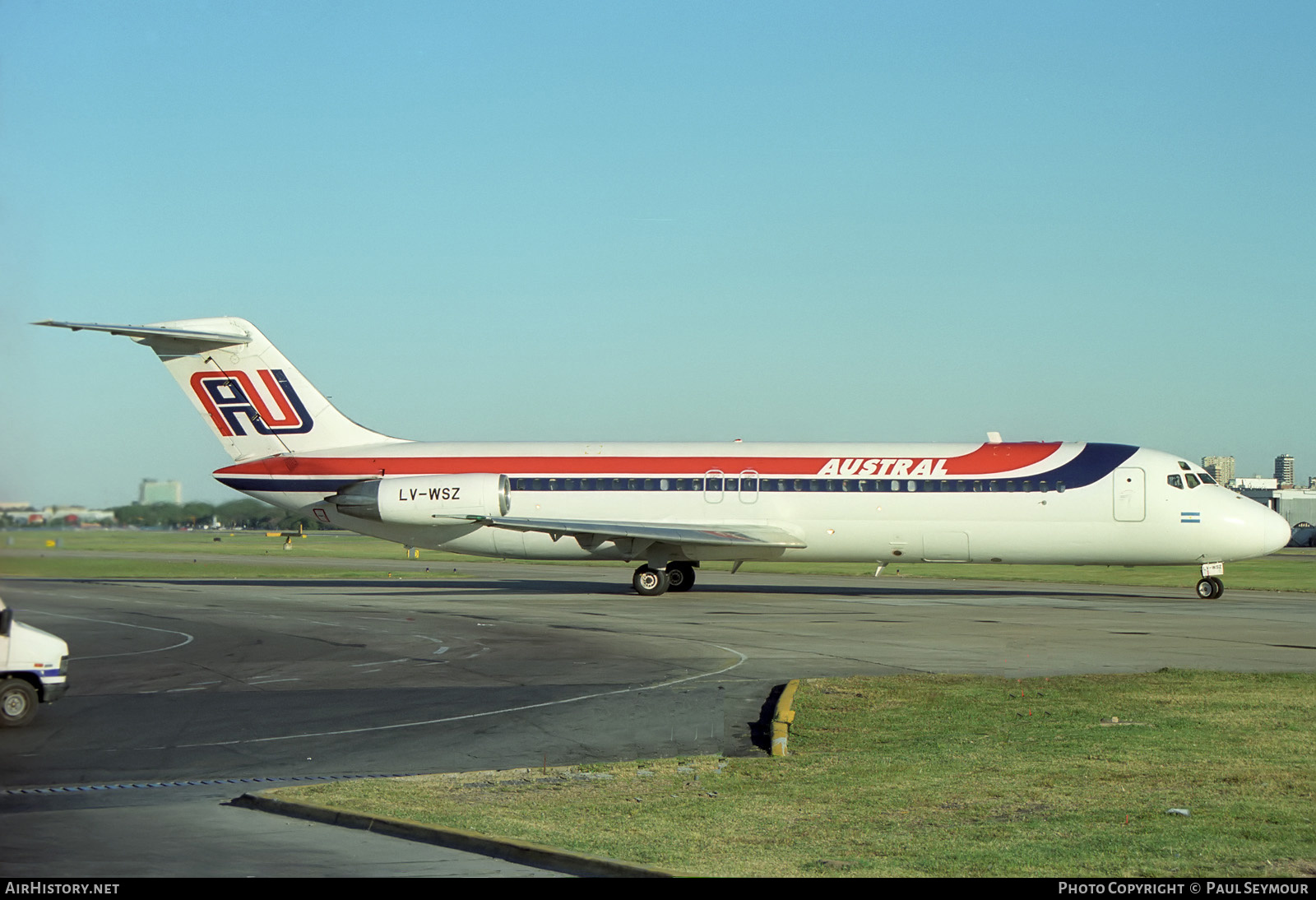 Aircraft Photo of LV-WSZ | McDonnell Douglas DC-9-31 | Austral Líneas Aéreas | AirHistory.net #344910