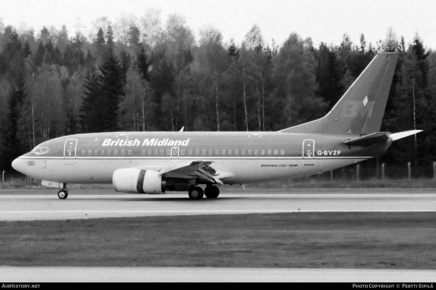 Aircraft Photo of G-BVZF | Boeing 737-59D | British Midland Airways - BMA | AirHistory.net #344911