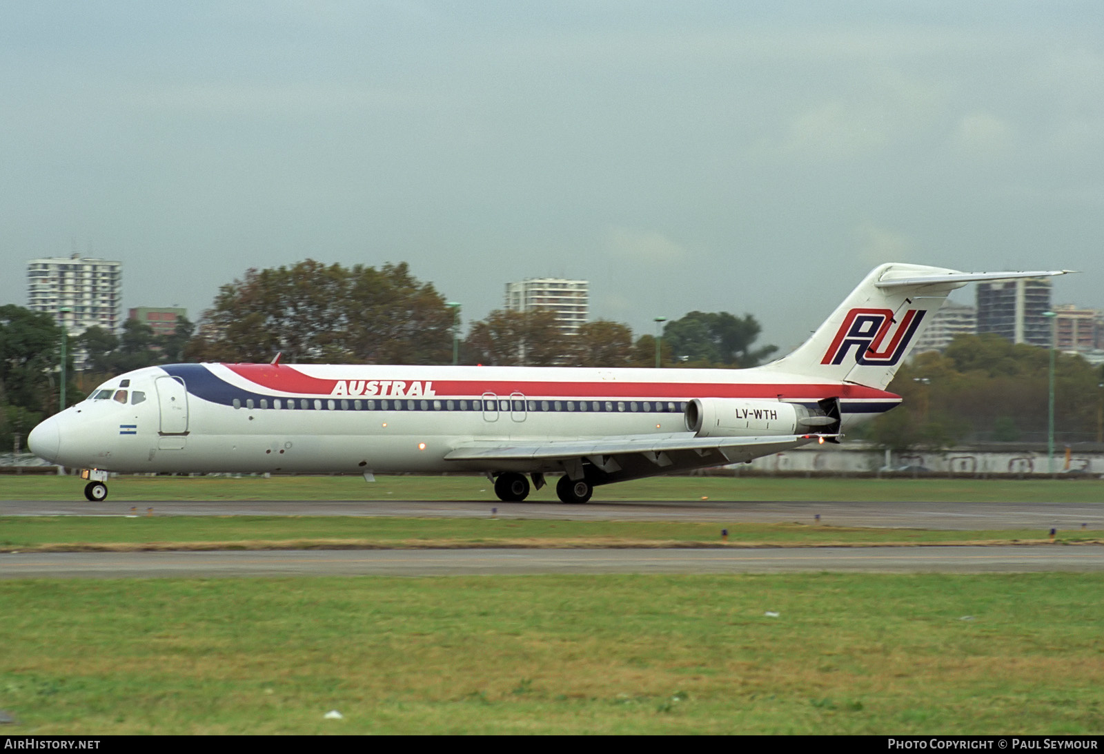 Aircraft Photo of LV-WTH | McDonnell Douglas DC-9-31 | Austral Líneas Aéreas | AirHistory.net #344917