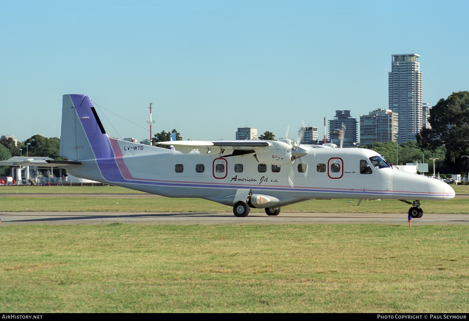 Aircraft Photo of LV-WTD | Dornier 228-201 | American Jet | AirHistory.net #344921