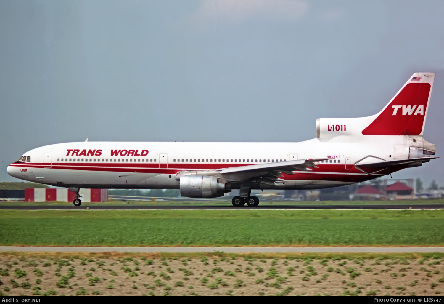 Aircraft Photo of N8034T | Lockheed L-1011-385-1-15 TriStar 100 | Trans World Airlines - TWA | AirHistory.net #344936