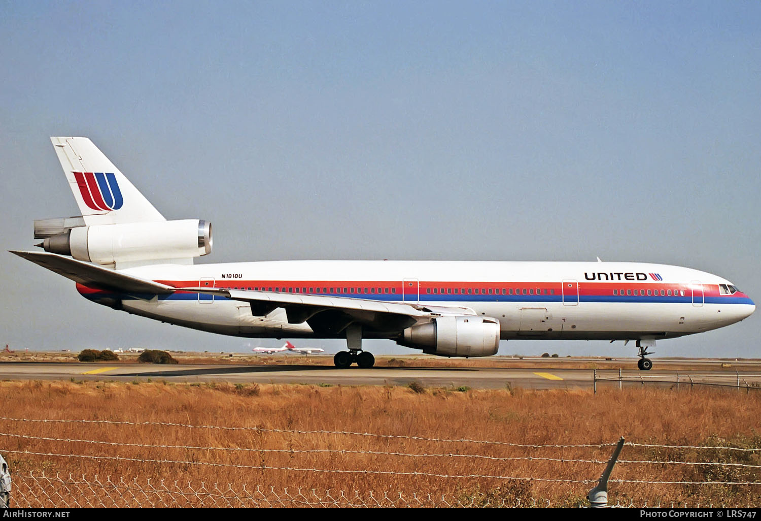 Aircraft Photo of N1818U | McDonnell Douglas DC-10-10 | United Airlines | AirHistory.net #344942