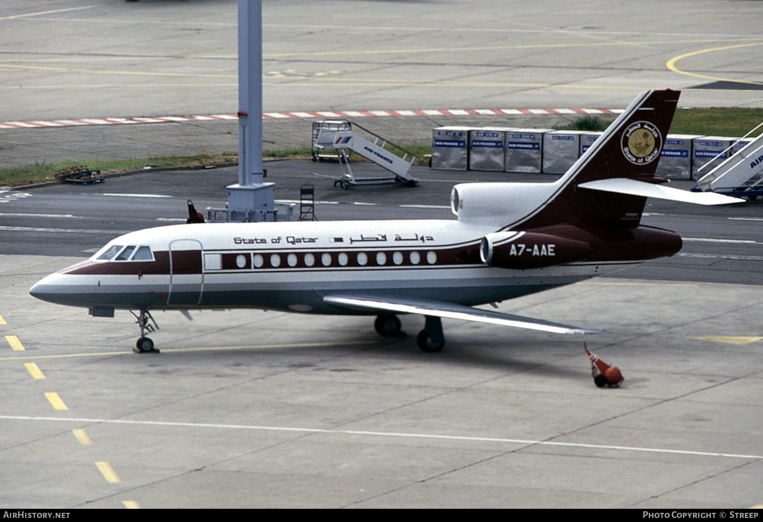 Aircraft Photo of A7-AAE | Dassault Falcon 900B | State of Qatar | AirHistory.net #344953