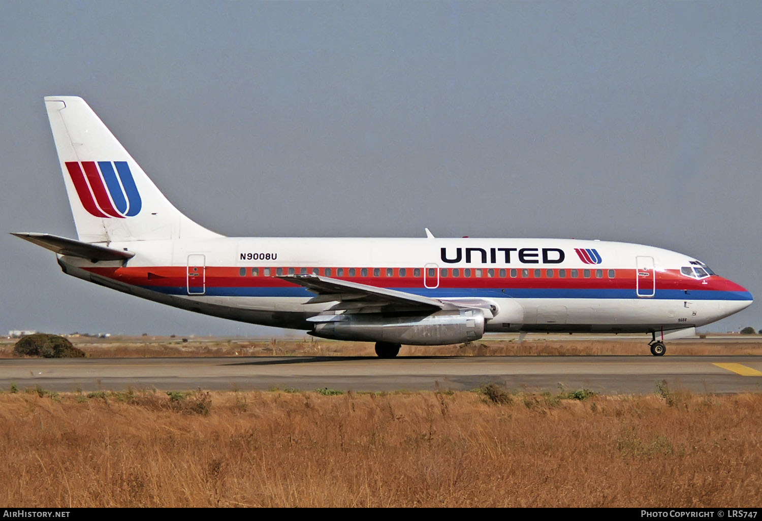 Aircraft Photo of N9008U | Boeing 737-222 | United Airlines | AirHistory.net #344957