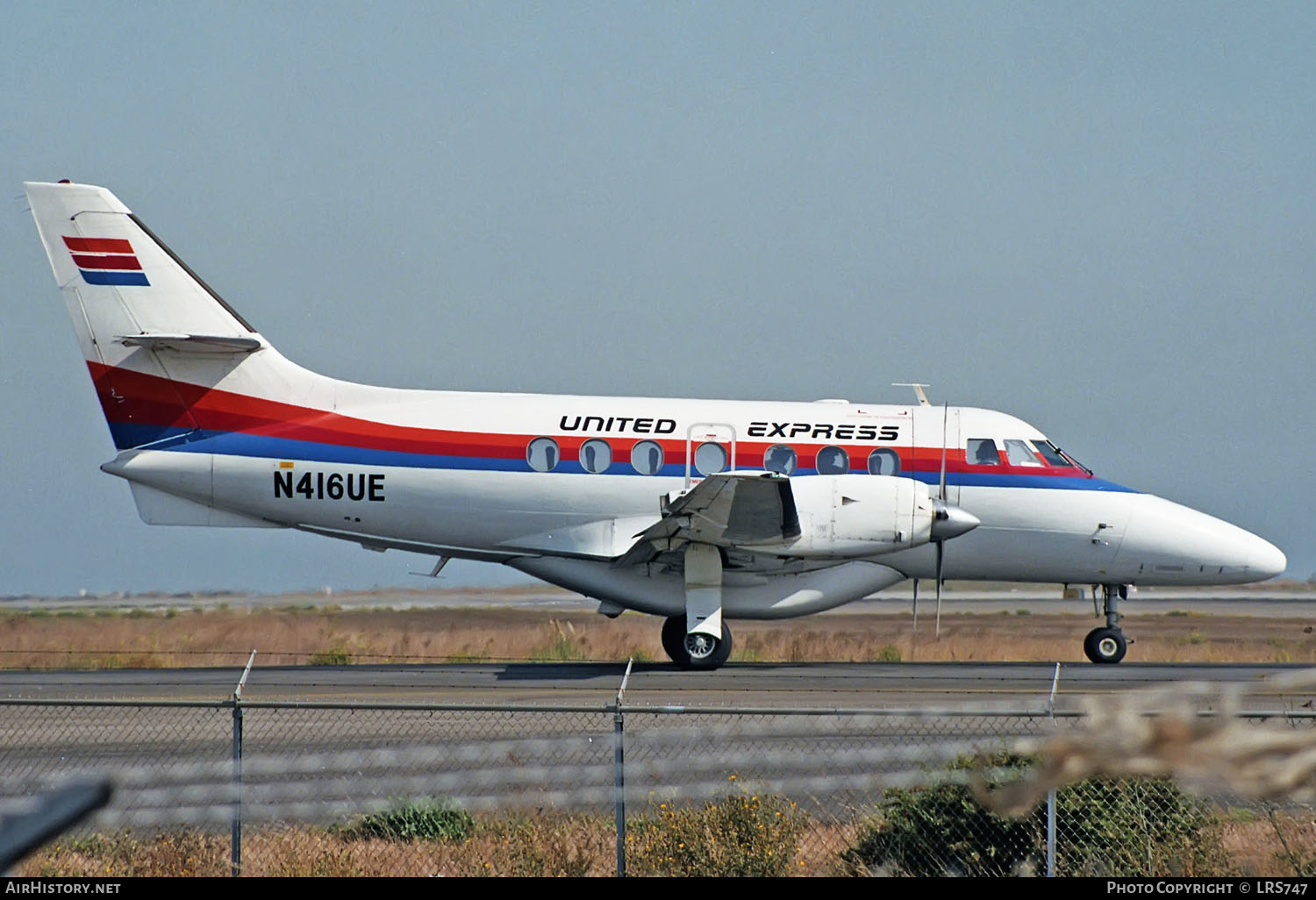 Aircraft Photo of N416UE | British Aerospace BAe-3101 Jetstream 31 | United Express | AirHistory.net #344960