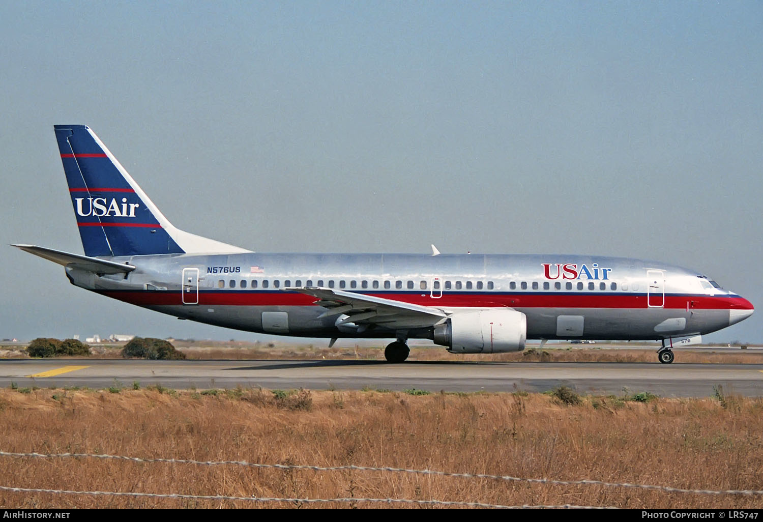 Aircraft Photo of N576US | Boeing 737-301 | USAir | AirHistory.net #344964