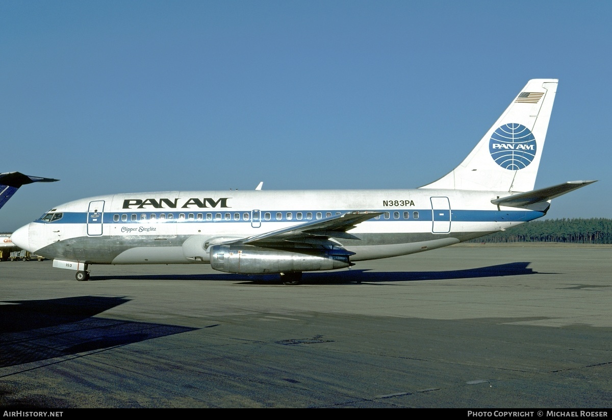 Aircraft Photo of N383PA | Boeing 737-2A9C | Pan American World Airways - Pan Am | AirHistory.net #344968