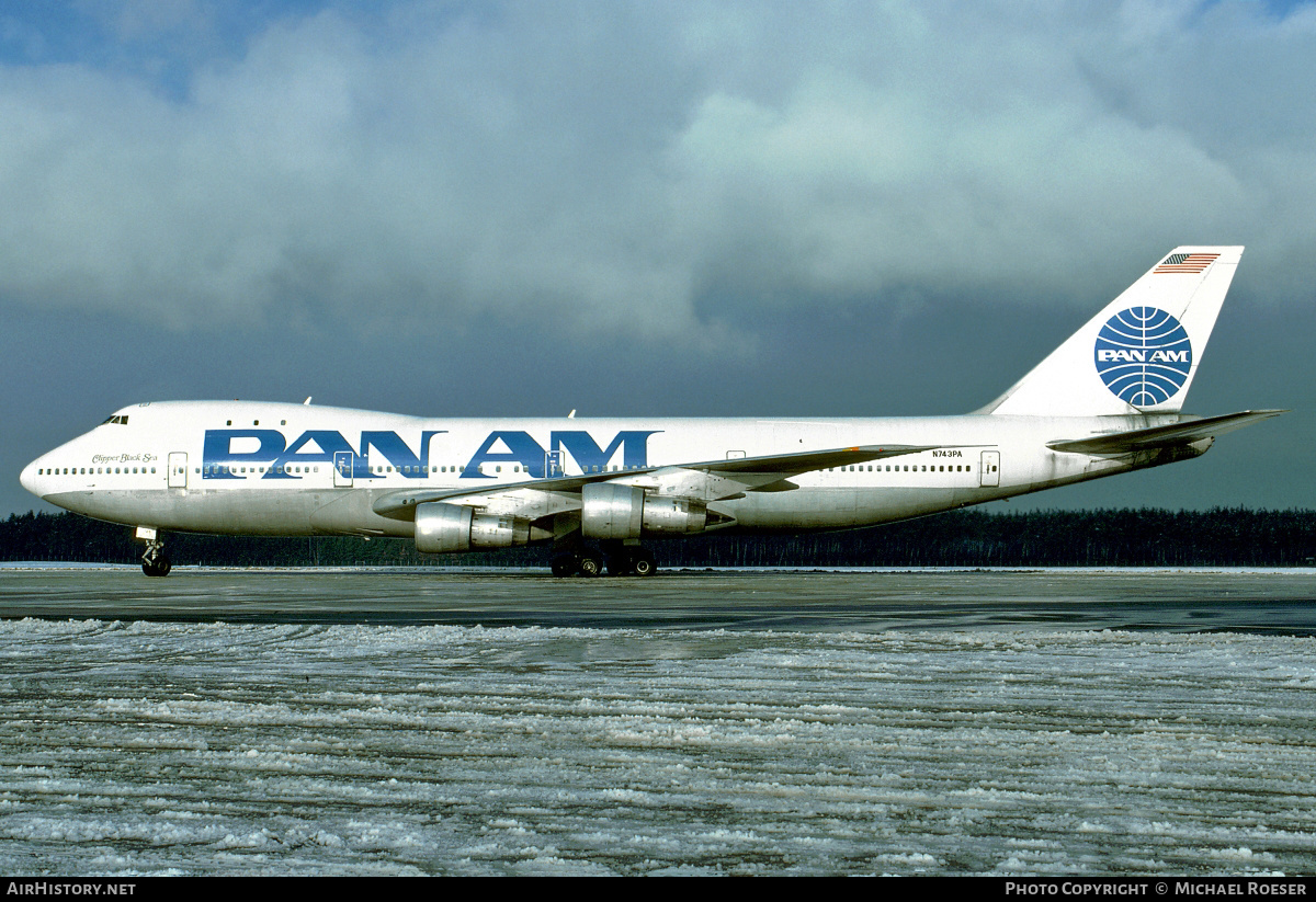 Aircraft Photo of N743PA | Boeing 747-121 | Pan American World Airways - Pan Am | AirHistory.net #344976