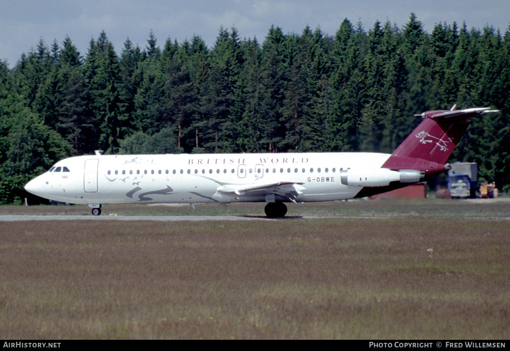 Aircraft Photo of G-OBWE | BAC 111-531FS One-Eleven | British World Airlines | AirHistory.net #344984