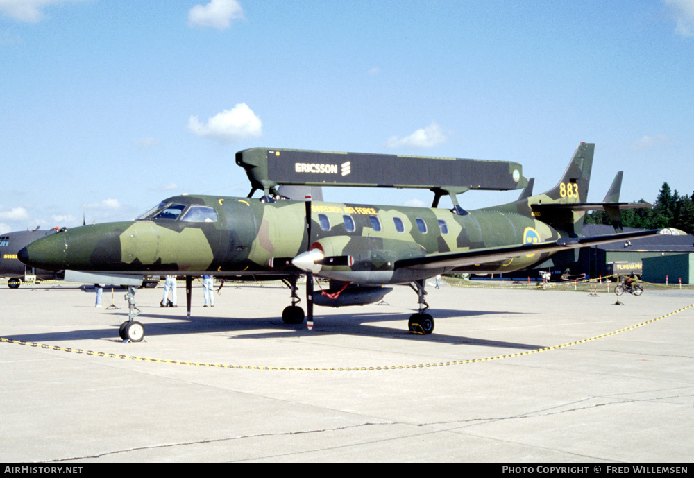 Aircraft Photo of 88003 | Fairchild Swearingen Tp88 Metro III/AEW | Sweden - Air Force | AirHistory.net #344991