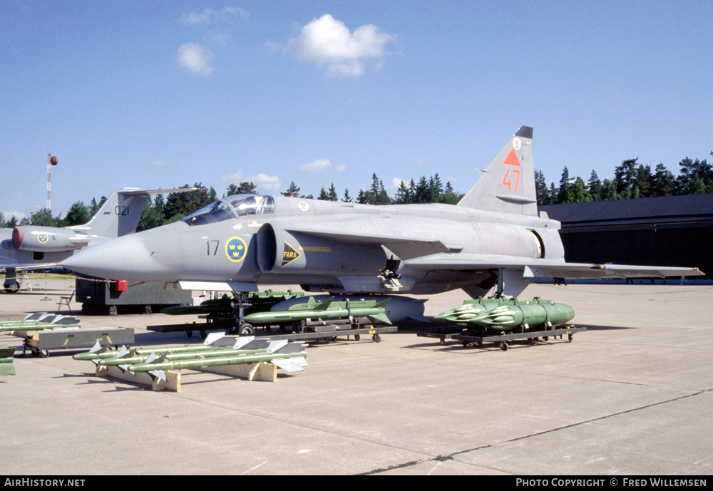 Aircraft Photo of 39394 | Saab JA37 Viggen | Sweden - Air Force | AirHistory.net #344992