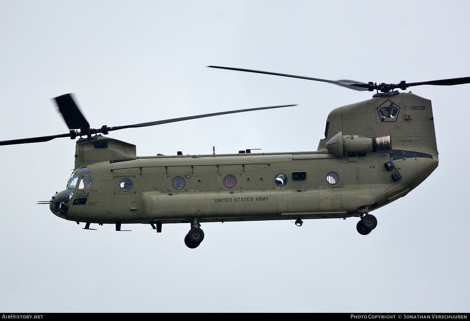 Aircraft Photo of 17-8238 / 17-08238 | Boeing CH-47F Chinook (414) | USA - Army | AirHistory.net #345004